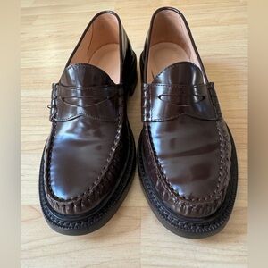 Jcrew Rowan Loafer- chestnut color, size 9